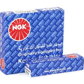 تصویر شمع کی ام سی KMC T8 و T9 برند انجیکا NGK (سوزنی ایریدیوم) – اورجینال بسته 4 عددی 