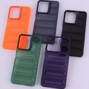 تصویر قاب پافر توری دار ژله ای شیائومی Redmi Note 13 4G استندشو 