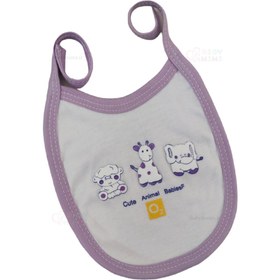 تصویر پیش بند chicco پفکی خرس کد 10766 