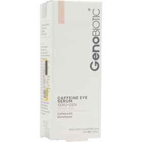 تصویر سرم کافئین دور چشم حجم 30 میل ژنو بایوتیک Geno Caffeine Eye Serum, 30ml