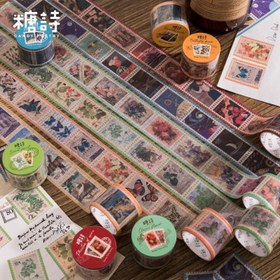 تصویر واشی طرح تمبر 