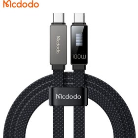 تصویر کابل USB-C مک دودو مدل CA-447 طول 1.2متر mcdodo CA-4470 1.2m USB-C