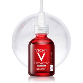 تصویر سرم ضد لک و ضد چروک B3 لیفت اکتیو ویشی VICHY حجم 30 میل Anti-blemish and anti-wrinkle serum B3 Lift Active VICHY volume 30 ml