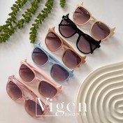 تصویر عینک آفتابی فانتزی رنگی 