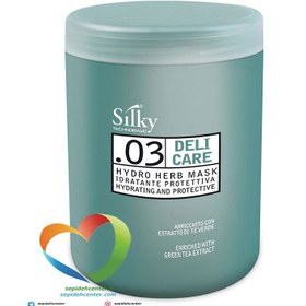 تصویر ماسک سولفات فری سیلکی 1000 میل Silky .03 Hydro Herb Mask 