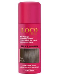 تصویر اسپری کانسیلر ریشه مو لوکو پلکس رنگ بلوند تیره حجم ۷۵ میل 