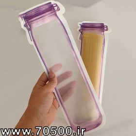 تصویر نایلون بسته‌بندی زیپ‌کیپ 