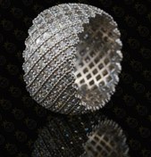 تصویر انگشتر پرنسسی نقره 