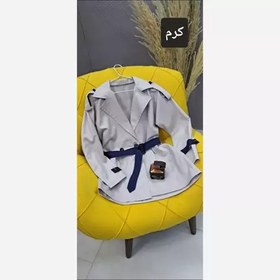 تصویر کت بهاره کتان کجراه 