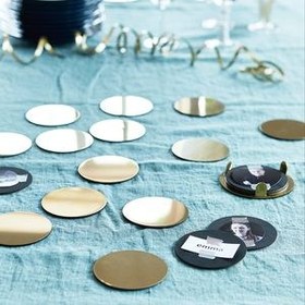 تصویر زیر لیوانی استیل ایکیا مدل iKEA GLATTIS بسته 6 عددی iKEA GLATTIS COASTERS