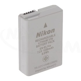 تصویر باتری نیکون مشابه اصلی Nikon EN-EL14a Battery HC Nikon EN-EL14a Battery HC