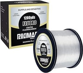 خرید و قیمت خط ماهیگیری فلورو RIKIMARU، خط ماهیگیری 100% نرم با پوشش  فلوئوروکربن - ارسال 15 الی 20 روز کاری ا RIKIMARU Fluoro Fishing Line, 100%  Soft Fluor