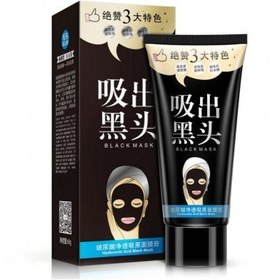 تصویر بلک ماسک هیالورونیک اسید و کربن فعال و بامبو وان اسپرینگ One Spring Black Mask 