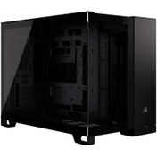 تصویر کیس کامپیوتر کورسیر مدل 2500X Corsair 2500X Mid-Tower Dual Chamber Computer Case