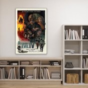 تصویر متال پوستر طرح شیطان مقیم (Resident Evil) 