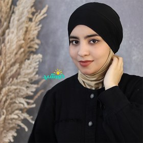 تصویر کلاه حجاب ساده کد 3510 