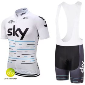 تصویر لباس دوچرخه سواری تیم اسکای SKY team cycling jersey 