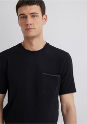 تصویر تیشرت مردانه مشکی ماویMavi | 611834 اورجینال 