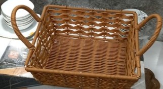 تصویر سبد حصیری 