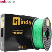 تصویر فیلامنت PLA PRO سبز قطر 1.75 میلیمتر یک کیلوگرمی میندا Minda Minda PLA PRO Filament 1.75mm 1kg green