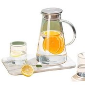 تصویر پارچ و لیوان پیرکس دلی ۷ پارچه 