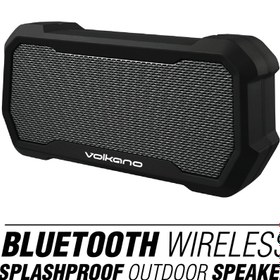 تصویر اسپیکر بی‌سیم و بلوتوث ولکانو مدل Outback Volkano Outback series Black (VK-3101-BK) Bluetooth Speaker