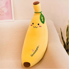 تصویر عروسک طرح موز نانو ارتفاع 50 سانتی‌متر 