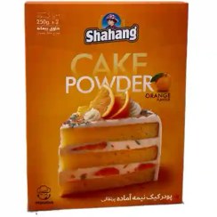 تصویر پودر کیک پرتقالی شاهنگ 500 گرمی 