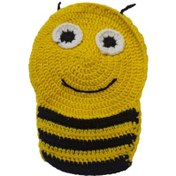 تصویر لیف عروسکی طرح زنبور عسل Bee washcloth