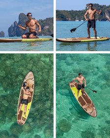 تصویر پدل برد BREEZE KHAKI برند Hiwave 