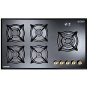 تصویر اجاق گاز شیشه ای ۵ شعله درخشان مدل G 616 Derakhshan Glass Hob