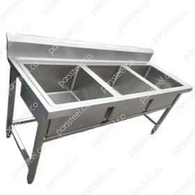 تصویر سینک سه لگنه پرسی 