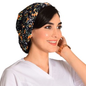 تصویر کلاه حجاب طرح دار کد 204 کلاه حجاب طرح دار کد 204