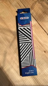 تصویر مداد مشکی پاستیلی 