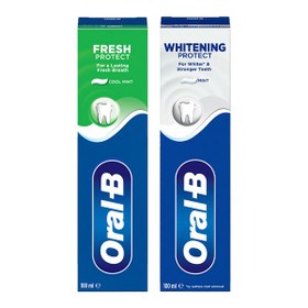 تصویر خمیر دندان اورال بی کویتی پروتکشن OralB Cavity Protection حجم ۱۰۰ میلی لیتر OralB Cavity Protection toothpaste 100ml