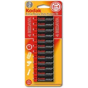 تصویر باتری قلمی KODAK تعداد 12 عددی AA*8+4 