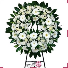 تصویر تاج گل ترحیم چکاوک 