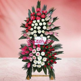 تصویر تاج گل نمایشگاهی تهران 