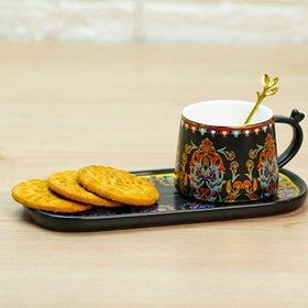 تصویر ست ماگ و زیر ماگی سرامیکی 