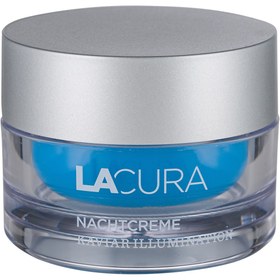 تصویر کرم آبرسان و ضد چروک مدل خاویار حجم 50 میلی لیتر لاکورا Lacura Caviar anti wrinkle Cream 50ml