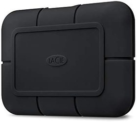 تصویر LaCie Rugged SSD Pro 1TB Solid State Drive — USB-C Thunderbolt 3, Drop Shock Dust Water Resistant, for Mac and PC Computer Desktop Laptop, 1 Mo Adobe CC (STHZ1000800) 