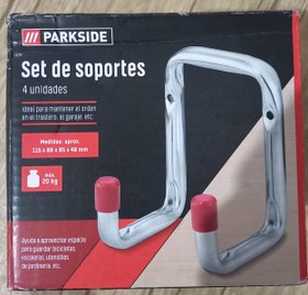 تصویر مجموعه ۴ عدد قلاب نگهدارنده پارکساید المان 