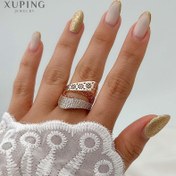 تصویر انگشتر لوکس طرح‌طلا ژوپینگ 