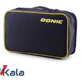 تصویر کیف راکت دونیک دو زیپ زرد 