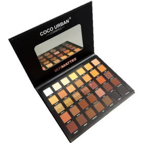 تصویر پالت سایه چشم کوکو یوربان مدل COCO URBAN ULTIMATE MATTES ۳۵ رنگ 