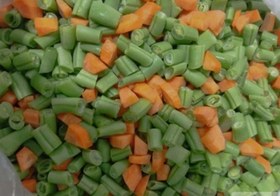 تصویر مخلوط لوبیا سبز وهویچ 