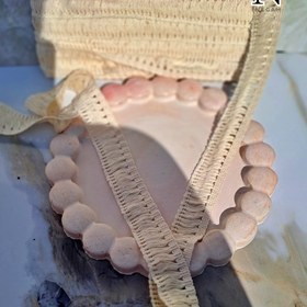 تصویر یراق ریشه ایی رنگ کرم 