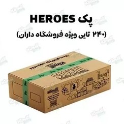 تصویر بسته کیمدی فوتبال 2025 Heroes- پک 240 تایی ویژه فروشگاه داران 