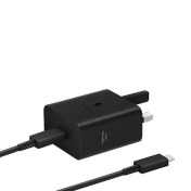 تصویر شارژر سامسونگ مدل EP-T4511 45W سه پین همراه کابل اصل Charger Samsung EP-T4511 45W Three Pin With Cable Original