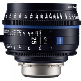 تصویر لنز زایس مدل ZEISS CP.3 25mm T2.1 مانت PL 